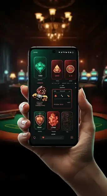 Interface utilisateur du casino en ligne Casinozer affichant une sélection de machines à sous populaires et des options de jeu en direct pour une expérience immersive.